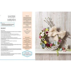 Crocheted Wreaths For The Home -Sewing Supplies Store B9781782216940e 40811.1668433188