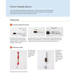 Simply Stitched With Punch Needle -Sewing Supplies Store B9781940552651b 75024.1643298420