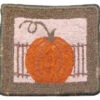 Pumpkin With Fence Rug Hooking Kit 1 Pumpkin With Fence Rug Hooking Kit -Sewing Supplies Store BTW KIT 28 61289.1554673581