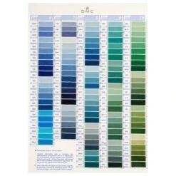 DMC Thread Color Card -Sewing Supplies Store DMC Color Card 51562.1589300044