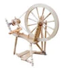 Kromski Symphony Spinning Wheel - Clear Finish -Sewing Supplies Store KRO 624 14835.1666126523