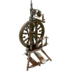 Kromski Minstrel Spinning Wheel - Walnut Finish