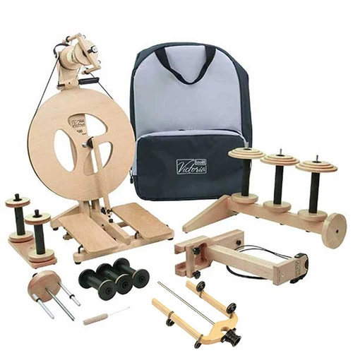 Louet Victoria Fully Loaded Spinning Wheel 3 Louet Victoria Fully Loaded Spinning Wheel