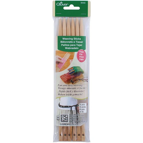 Clover Weaving Sticks - Fine 3 Clover Weaving Sticks - Fine