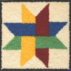 Rug Punch Kit - 8 Point Star