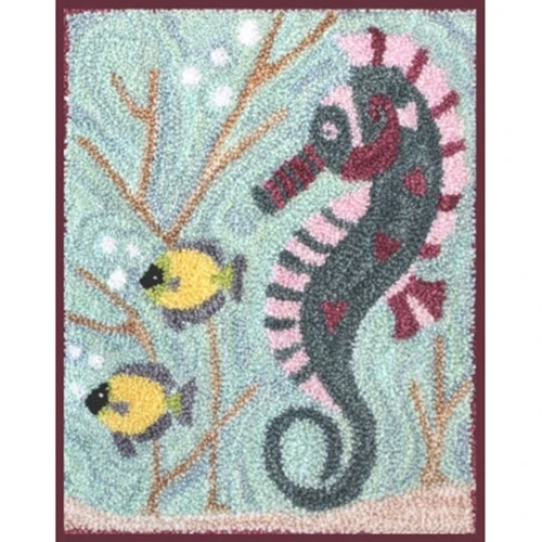 Rug Punch Kit - Seahorse 3 Rug Punch Kit - Seahorse