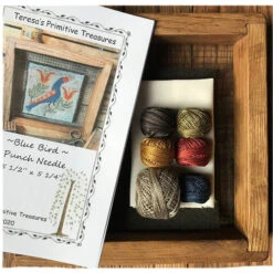 Punch Needle Kit - Blue Bird -Sewing Supplies Store TPT PN 277d 68190.1613409903