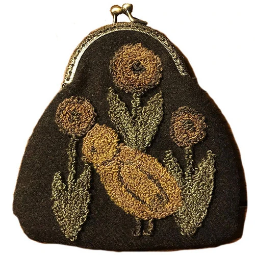 Punch Needle Kit - Little Chick Clasp Purse 3 Punch Needle Kit - Little Chick Clasp Purse