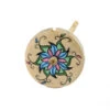 Galina Hand Painted Drop Spindle - Pink Blue Green Flower -Sewing Supplies Store VEL POS S03 70117.1568815193