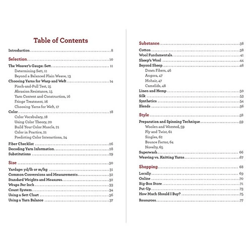 A Weaver's Guide To Yarn 4 A Weaver's Guide To Yarn - Image 2