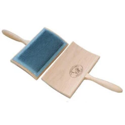 Clemes & Clemes Curved Back Wool Hand Carders